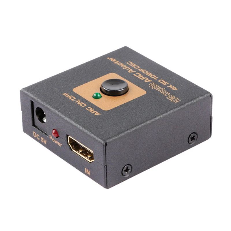 Высококачественный HDMI совместимый дуговой адаптер 4K 3D 1080P CEC конвертер