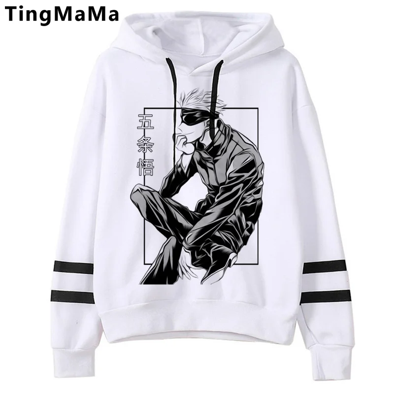 

Jujutsu Kaisen hoodies male grunge 2021 Ulzzang male hoody pullover Oversized