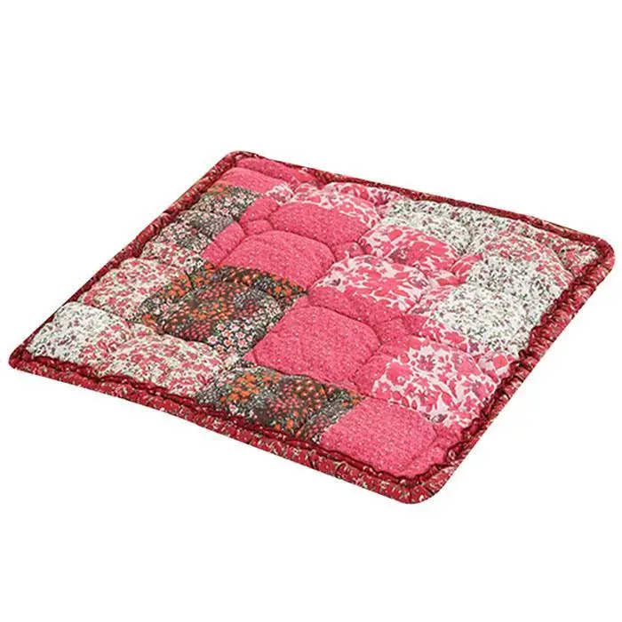 Прочный нескользящий мягкий принт квадратной формы домашний тонкий стул