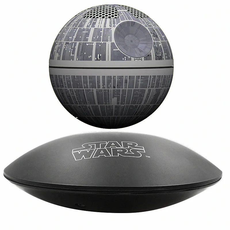 

Genuine Star Wars Series Sci-fi Death Star Maglev Modle Sound Box Bluetooth 3.0 Audio Double Speaker Sound Cool Gift Fot Friend