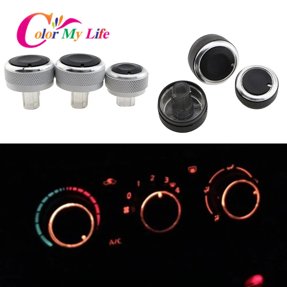 3 шт./компл. Алюминий брелок для автомобильных ключей Кондиционер Тепло