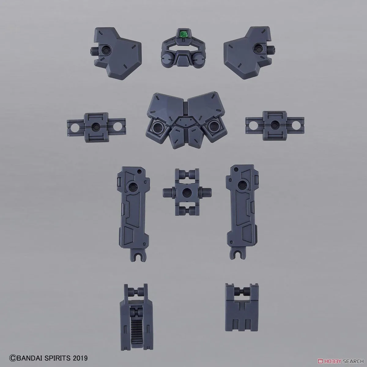 

30-minute Mission 30MM 1/144 Rabiot Special Operation Armor Accessories Bright Green/Dark Grey Assembled Model Anime Toys