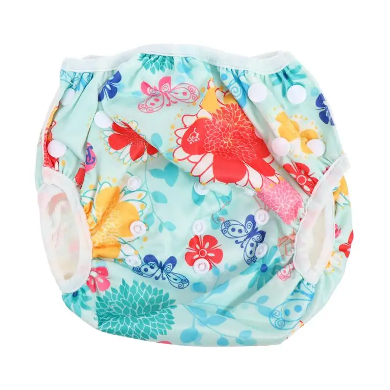 

1Pc Children Nappy Pant Lovely Baby Diaper Pant Washable Printing Training Pant