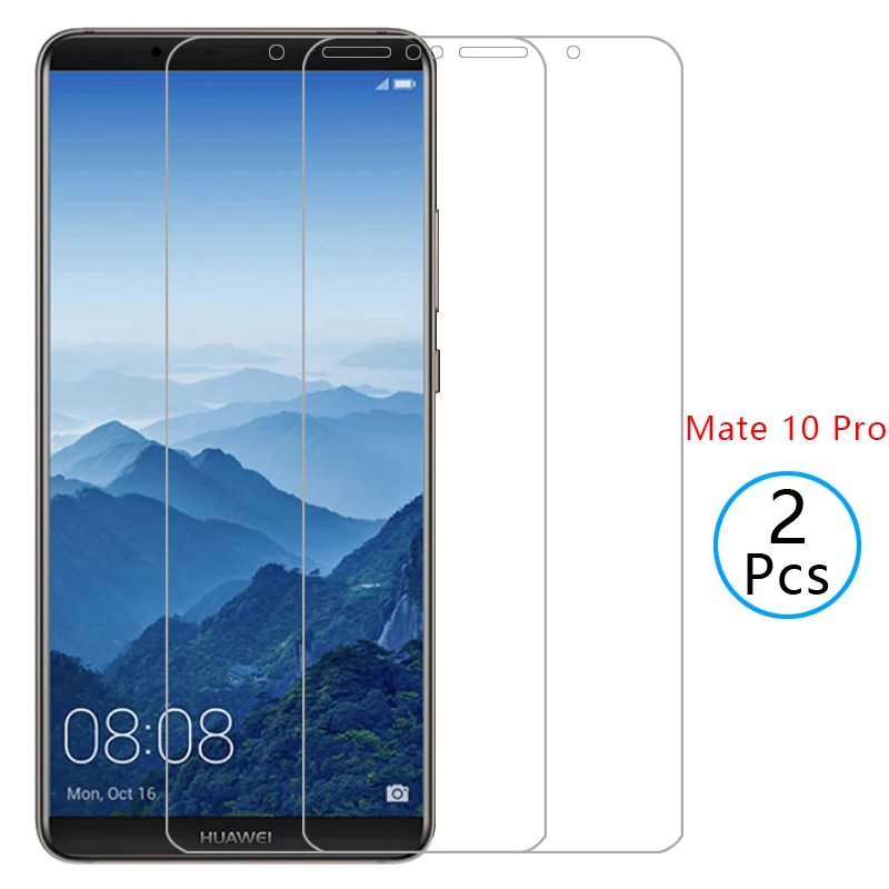 

case for huawei mate 10 pro cover tempered glass screen protector on mate10 made matte 10pro protective phone coque BLA L09 L29