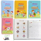 2021 Новые французские волшебные детские книги, Обучающие цифры на французской букве для каллиграфии, письма для детей