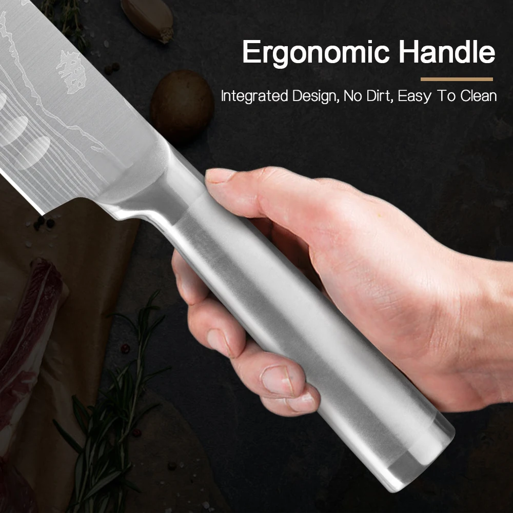 XYj японский набор ножей шеф повара фруктовый нож Santoku для обрезки нарезки хлеба