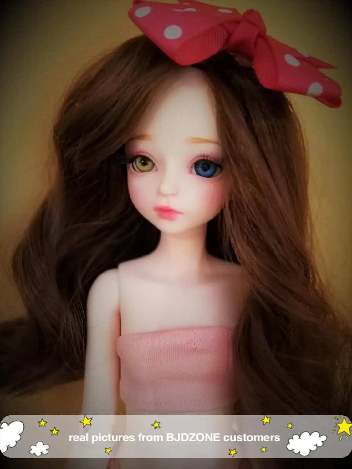BJD кукла Zuzana 1/4 размер Милая девочка подарок на день рождения Рождественский для