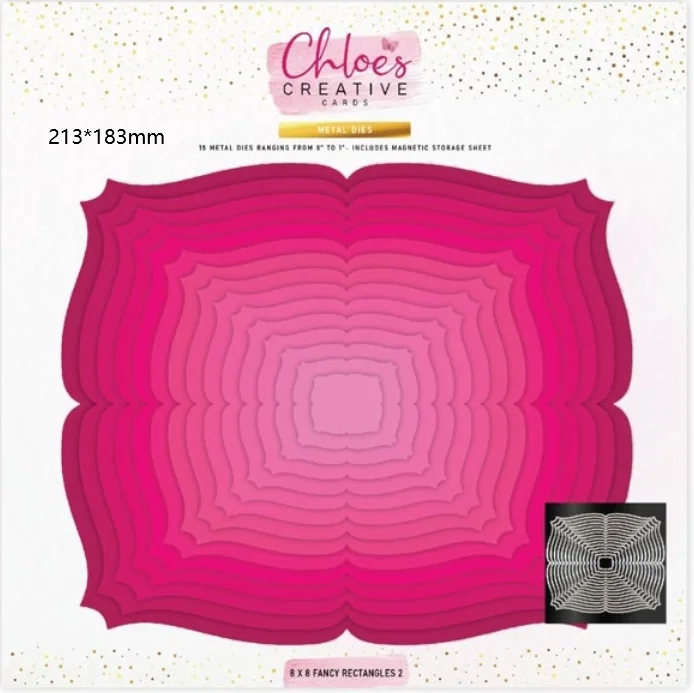 Набор вырубных штампов &quotклассический стиль 1 карточная игра трафарет для