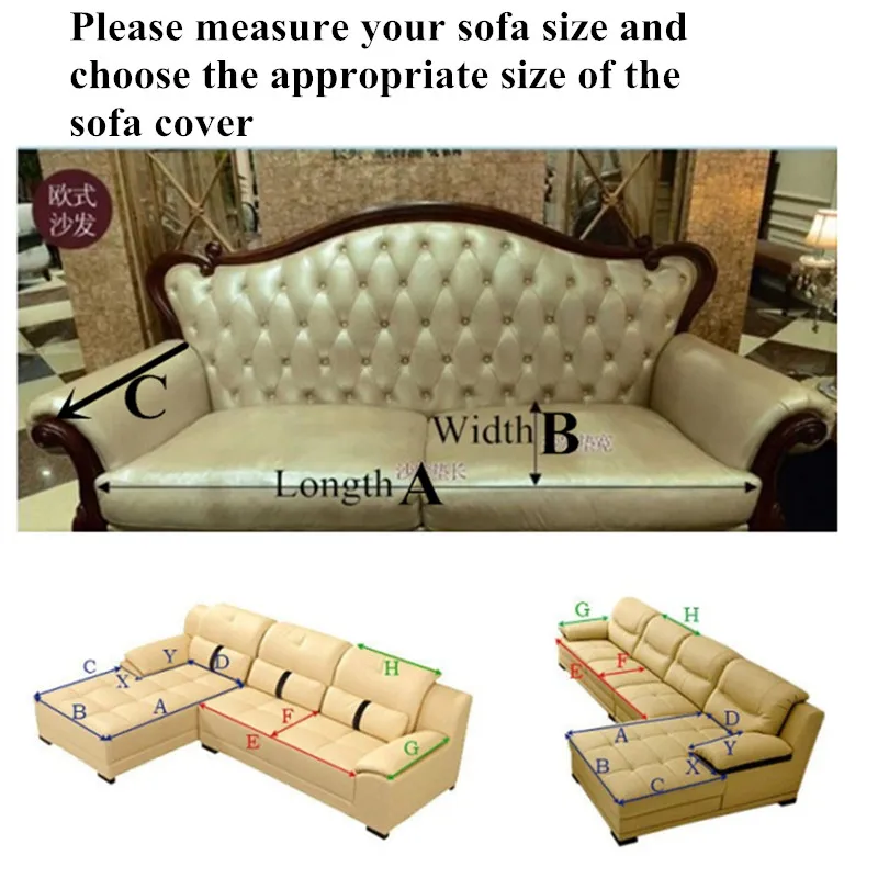 Вышитый Чехол для дивана гостиной шенилль чехол цветочный секционный Хлопковое