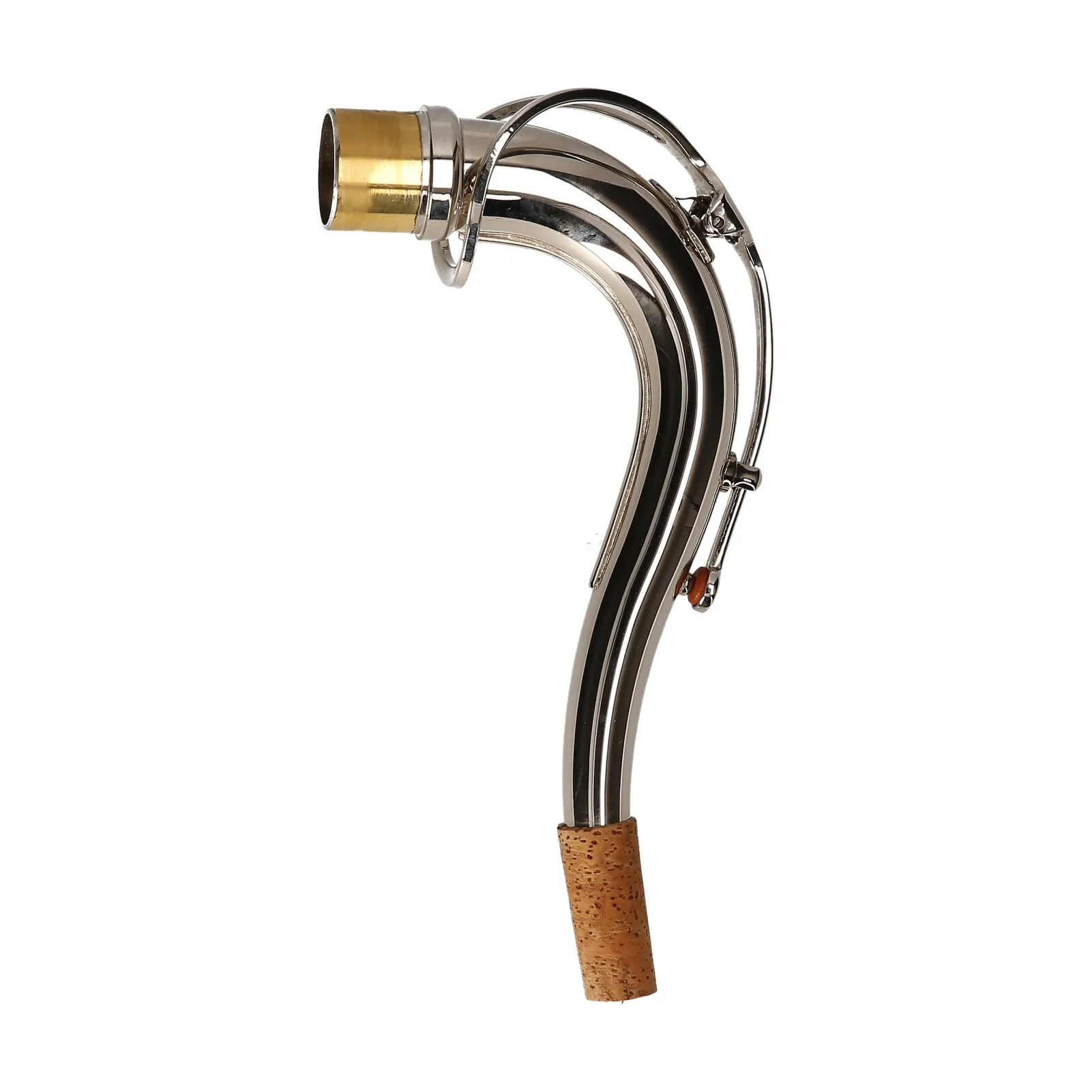 

Tenor Saxophone Elbow Bend Neck 28mm Connector Diameter Saxophone Replacement Part Woodwind Instrument Accessory for Beginners