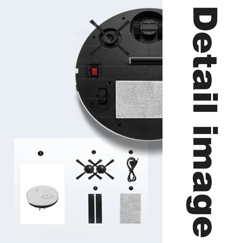 Автоматический робот-пылесос 3-в-1 с функцией сухой и влажной уборки |