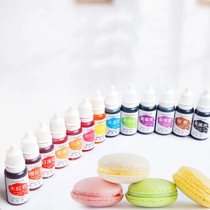 Красители для производства мыла Набор раскрашивания набор жидкостей пищевые
