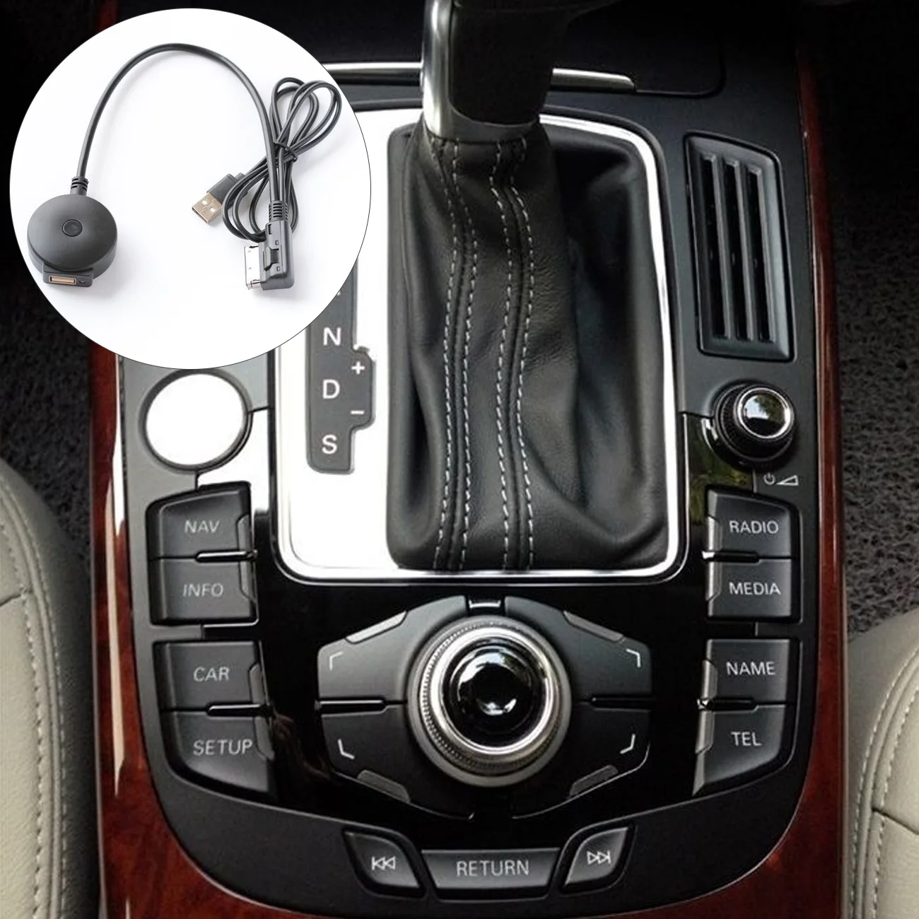 Подходит для аудиокабеля Audi AMI MMI2G Bluetooth подходит Q5 A5 A7 R7 S5 Q7 A6L A8L A4LAMI