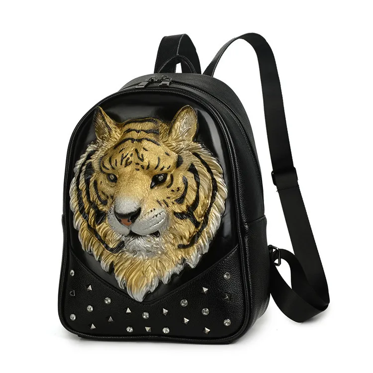 

Рюкзак женский с 3D изображением тигра, 2022
