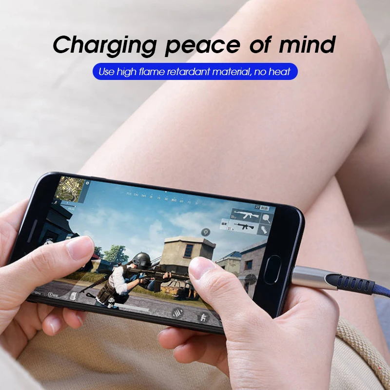 3а кабель для быстрой зарядки для usb type C кабель для мобильного телефона тканая нейлоновая передача данных для устройств usb type-C для huawei Android