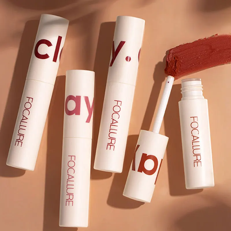 

FOCALLURE 12 Colors Velvet Lip Glaze Lip Lipstick Lip Gloss Matte Lipclay Lipcream Velvet Waterproof Long-lasting Cosmetics