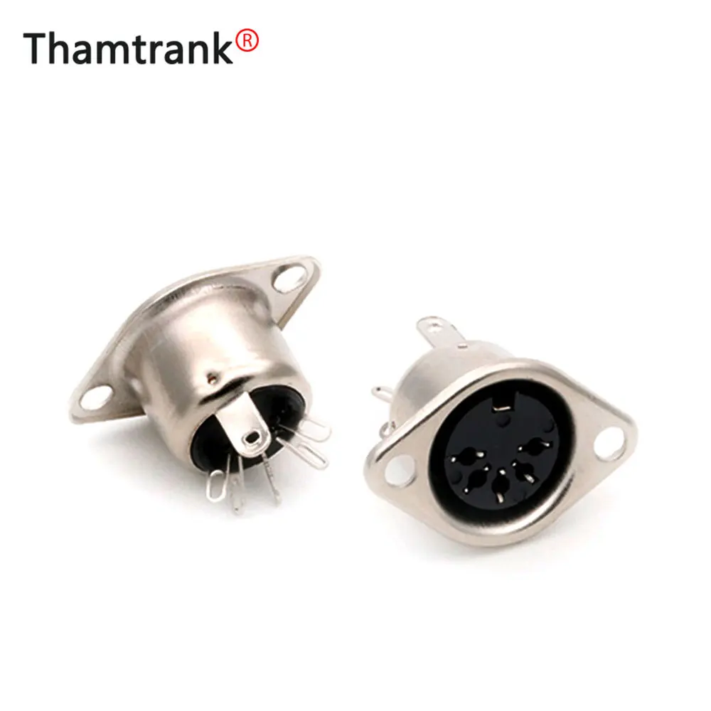 

100 шт., разъем для монтажа на панели, 5 контактов