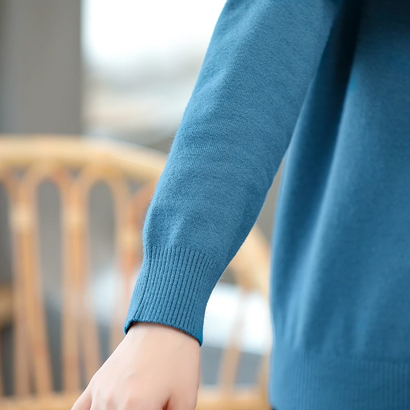 ASLTW женский свитер новый осенне-зимний пуловер Трикотаж с длинным рукавом