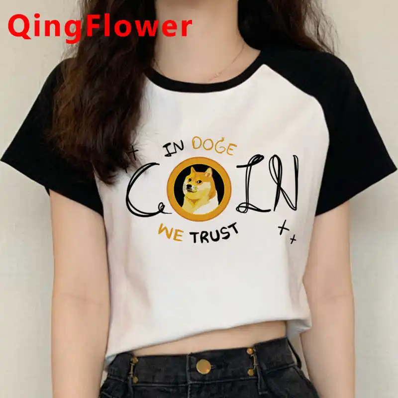 

Dogecoin to the Moon top tees, Мужская футболка 2020, уличная одежда, винтажная, гранж парная футболка, топы, футболки tumblr