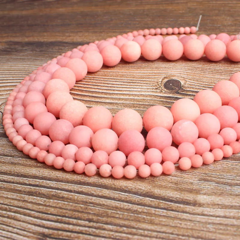 Ланьли натуральный jewelry4/6/8/10/12 мм с тусклой полировкой красный амазонок свободные