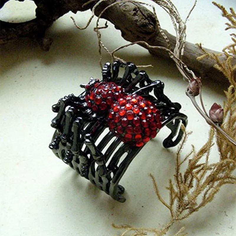 

Spider Bracelet With Red crystal Fashion Body Jewelry Party