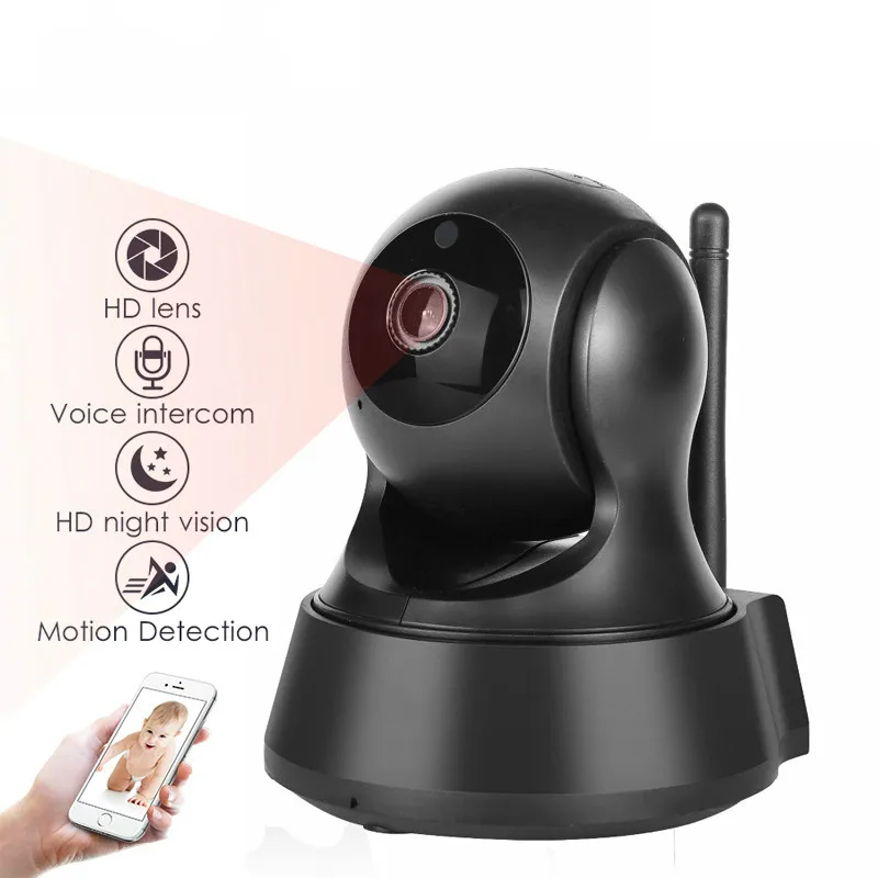 Беспроводная камера для домашних животных 1080P Wi Fi видеонаблюдения IP P2P наблюдения