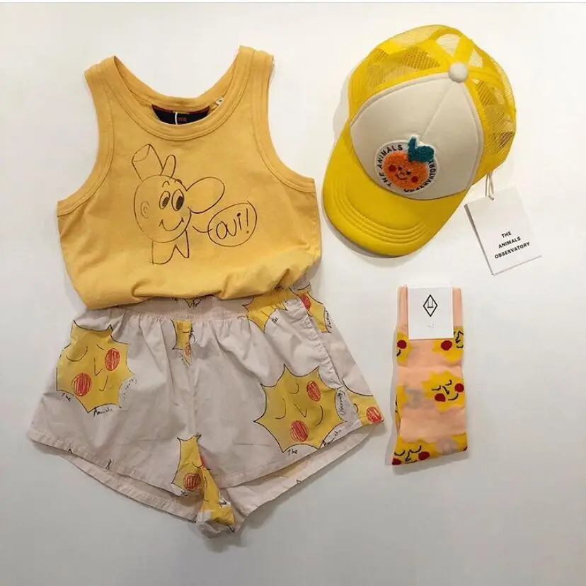 Baby Girl Boy t shirt Casual Sleeveless Summer Tops Cotton Tees 0-2Y | Детская одежда и обувь