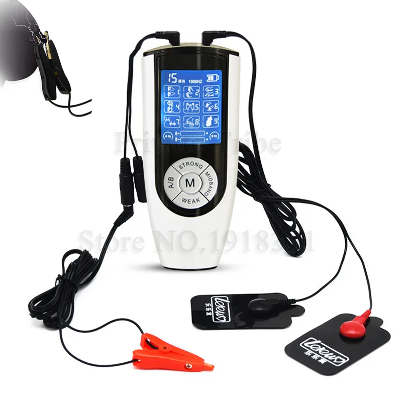 USB зарядка Электрический шок сосков половые губы клитор зажимы электро тела