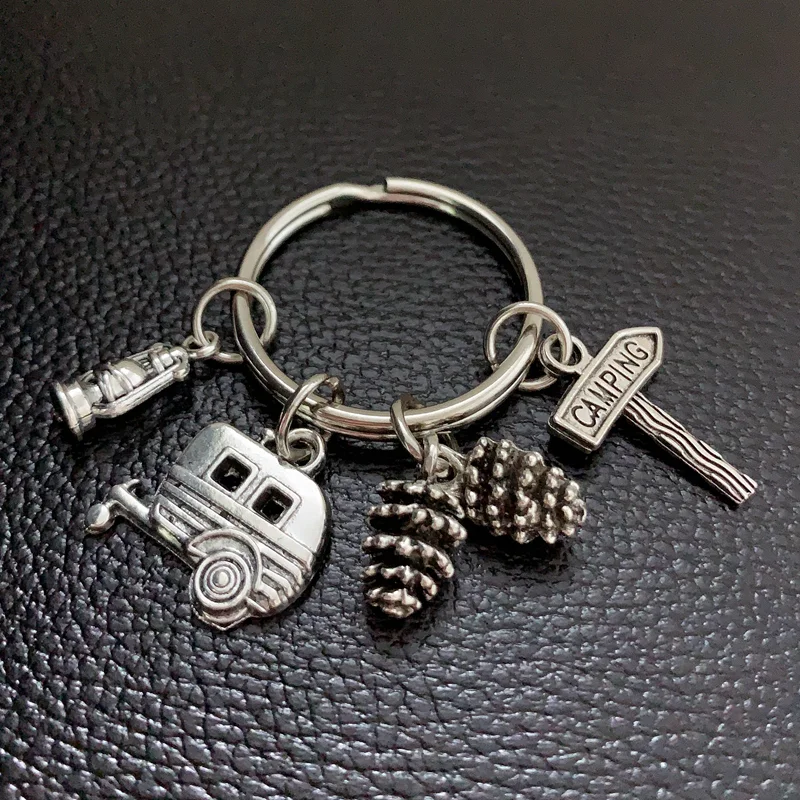 Новый модный походный брелок с трейлером для кемпера кемпинга природы на