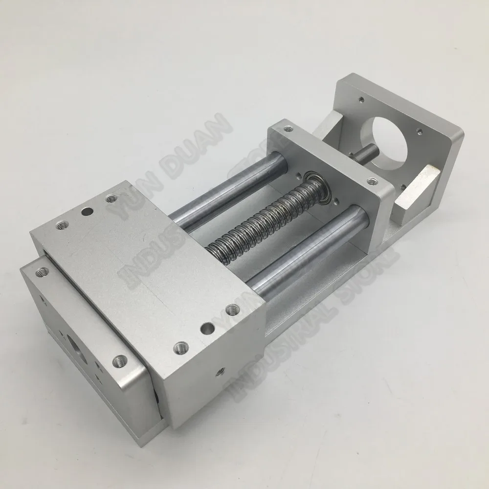 Бесплатная доставка 100 мм 200 ход CNC модуль скольжения XYZ ось крест слайд линейный