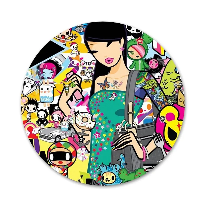 Японский Tokidoki японские значки металлические для детской одежды | Дом и сад