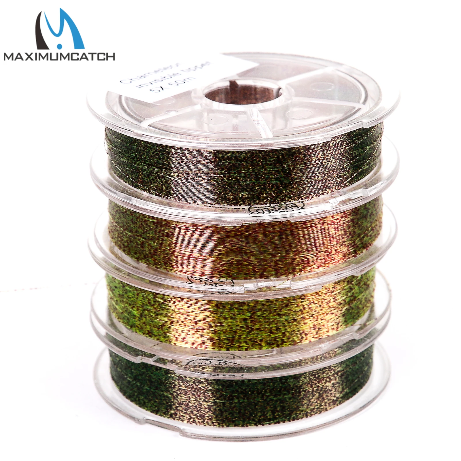 Maximumcatch Tippet Fly рыболовная леска Хамелеон невидимая 50 м 2X/3X/4X/5X Line pesca - купить по