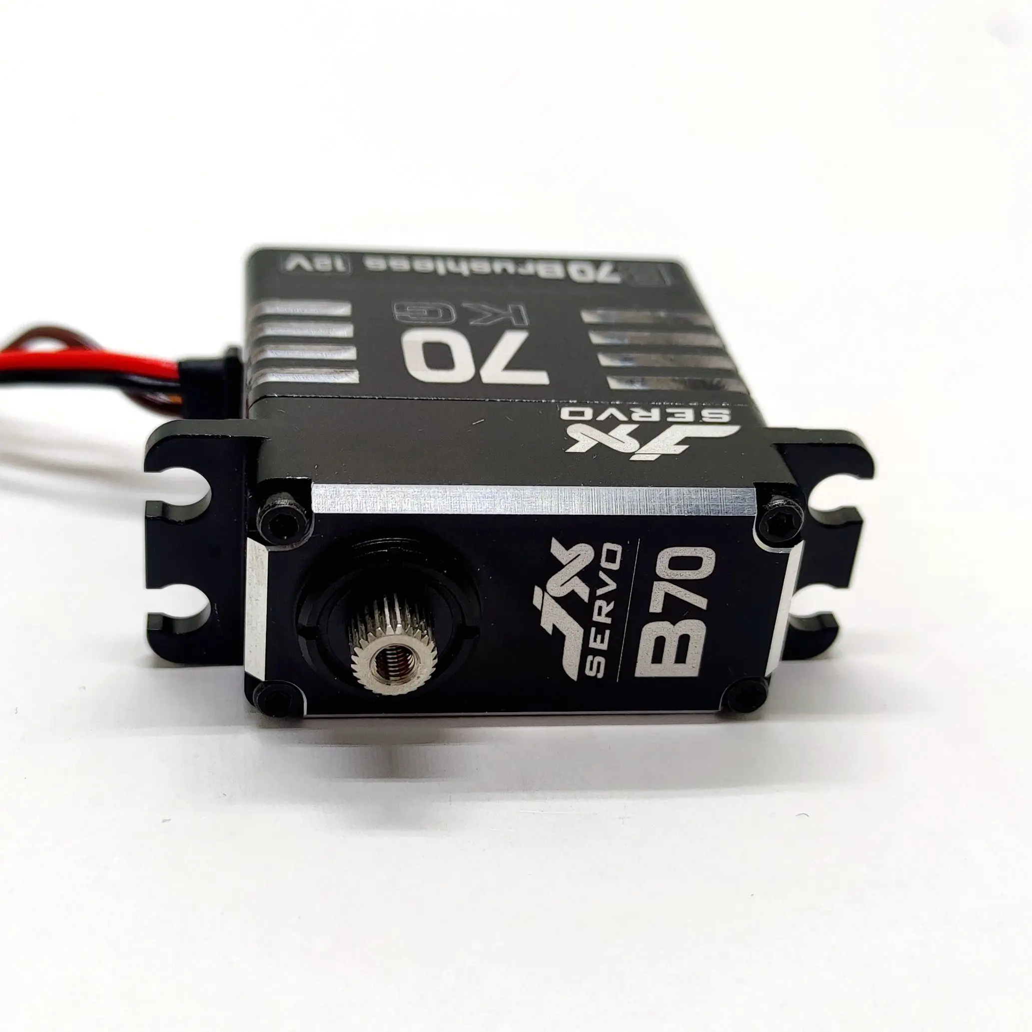 B70 JX Servo 72 кг 12V 0.1sec Сталь Шестерни 180 градусов Алюминий бесщеточный мотор для RC