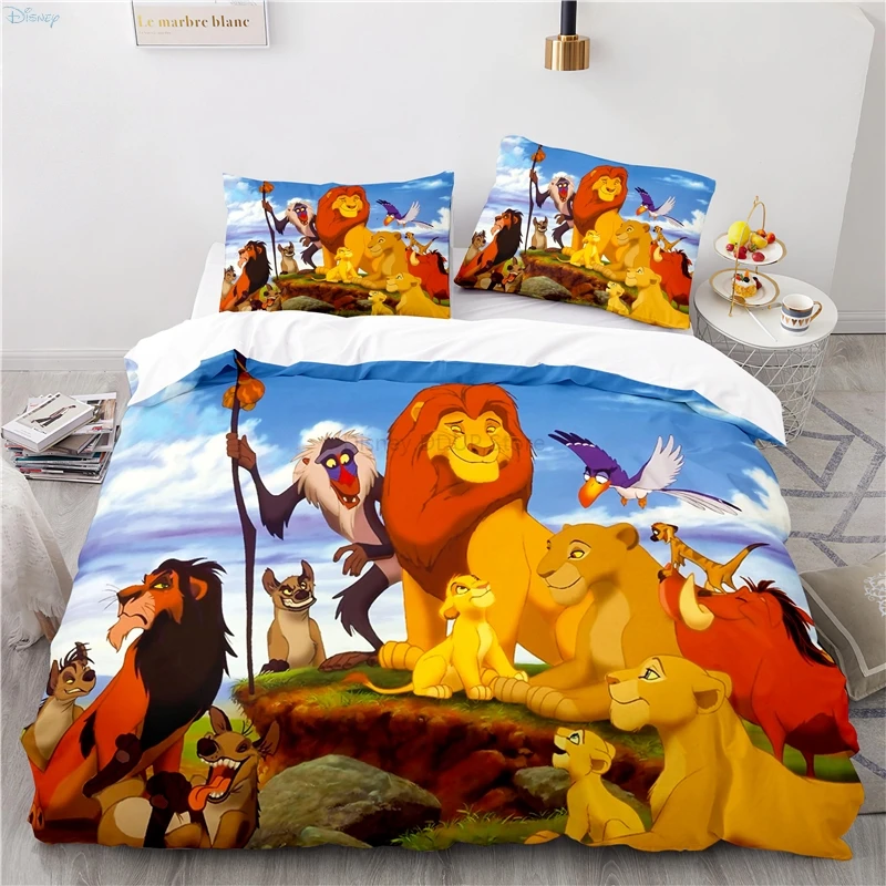 

Комплект постельного белья из мультфильма «Simba The King Lion»