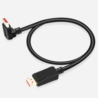 displayport 1 4 cable 90 degree angled displayport cable 144hz4k 8k60hz displayport male to displayport 1 4 male cable