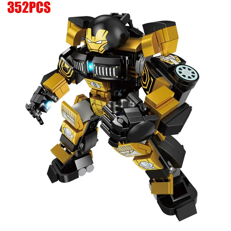 Abwichd игрушки 425 шт. супер Железный доспех Mk17 Mk20 Mk33 Mk36 Mech халкбастер модель