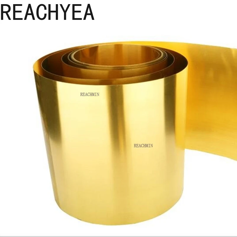 

Толщина 0,1 мм ширина 20-100 мм 1 метр/рулон тонкая латунная полоса латунный лист золотая пленка латунная фольга латунная пластина H62