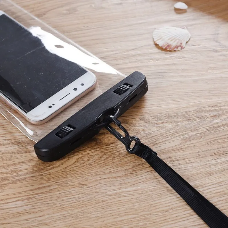 Водонепроницаемая дорожная косметичка с ремешком защитный чехол для телефона