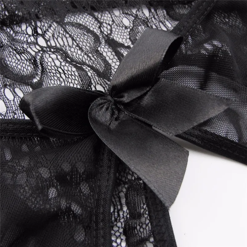 Эротическое нижнее белье Женский эротический кружевной бюстгальтер с открытой