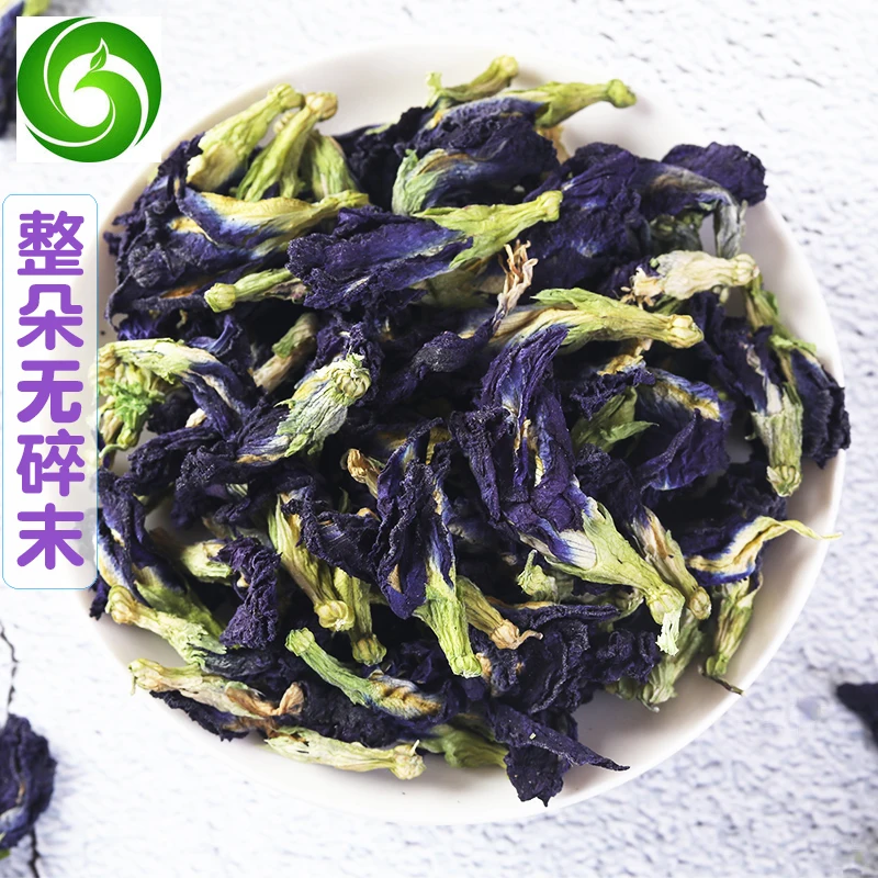 

Цветок-бабочка, съедобная синяя бабочка, сушеный цветок, цветка для напитков