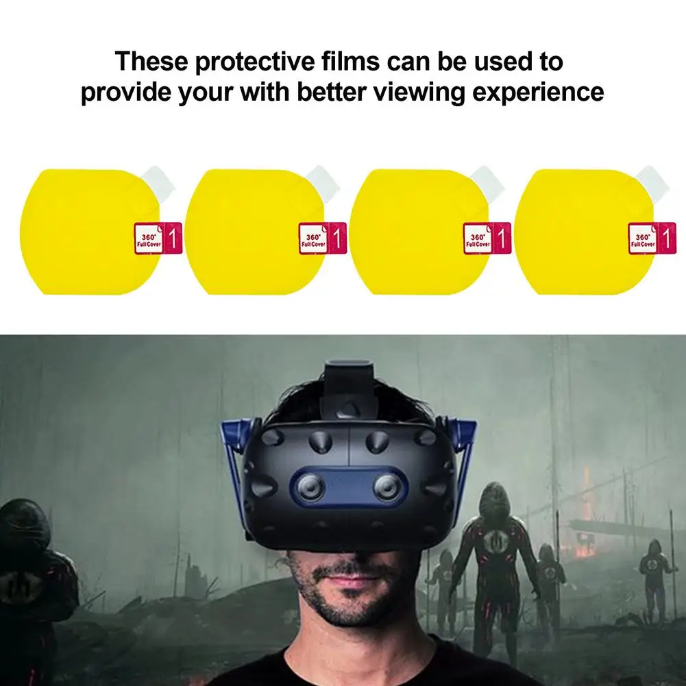 4 шт. Защитная пленка для объектива HTC Vive Pro2 VR | Электроника