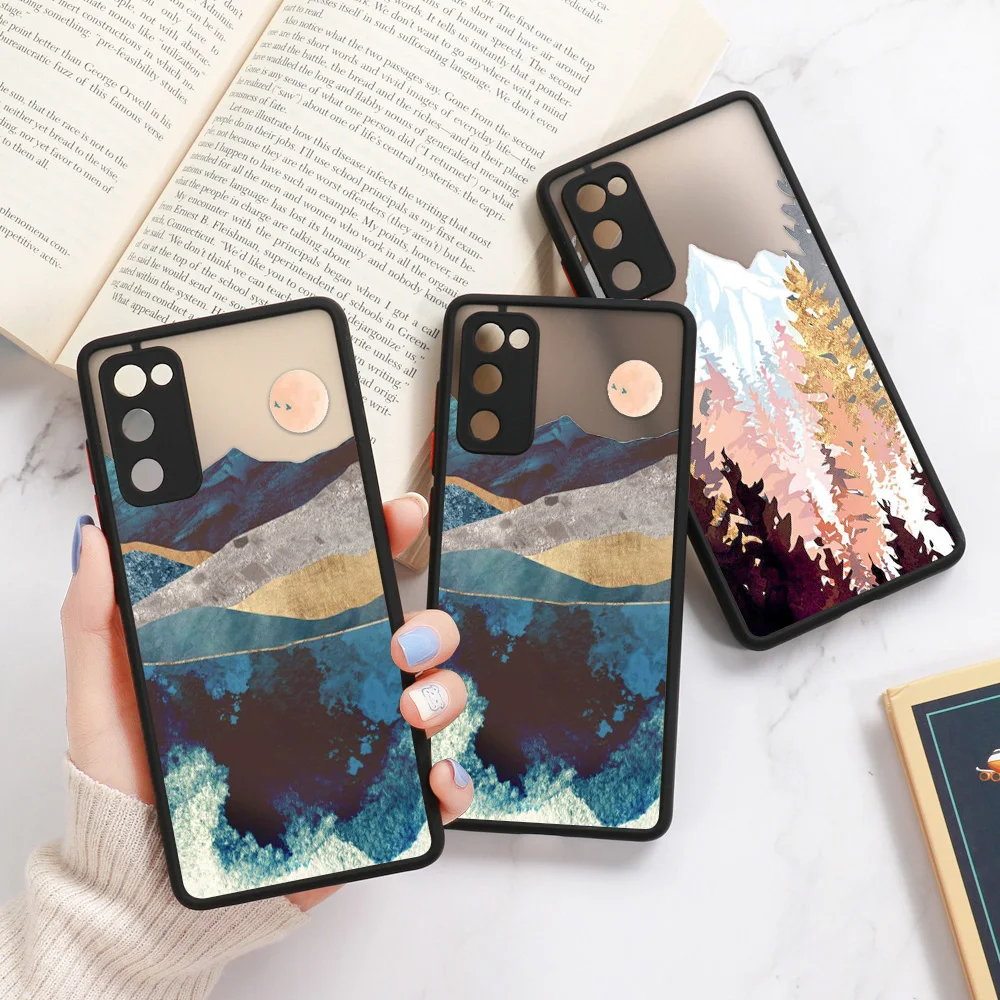 S20 FE Case For Samsung S22 Funda Galaxy S21 FE S23 Ultra Plus A52 A52S A53 5G S10 Note 20 Ultra 10 Plus Len Protection Covers
