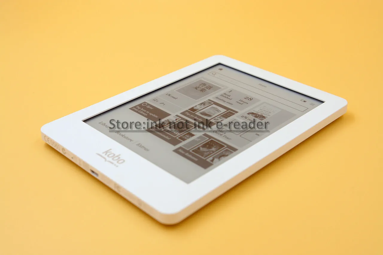 Электронная книга Kobo glo libros N613 Touch e-ink 6 дюймов 1024x768 передний светильник WiFi 2 Гб книги читалка
