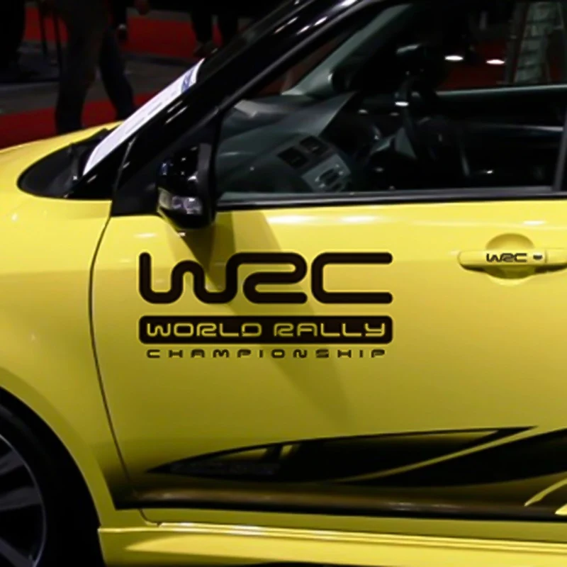 

World Rally Championship Style Reflective Vinyl Sticker Handle Body Garland Decal Door Cover Sticker