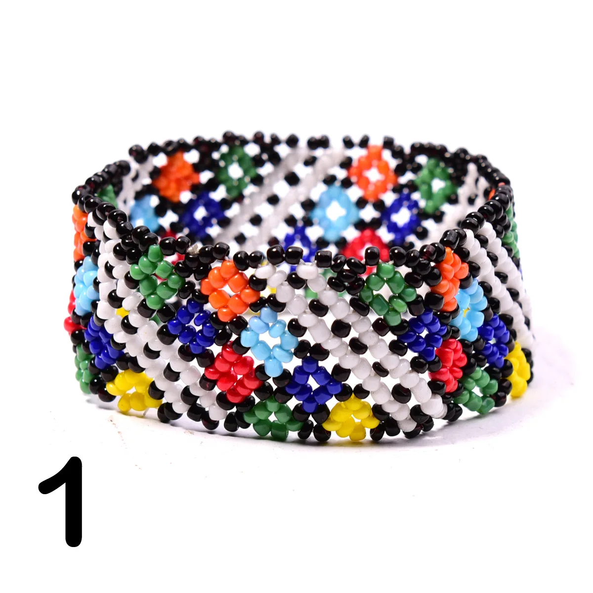 

Colorful Resin Strand Beads Bracelets Wide For Women Boho Handmad Knot Bracelet String Braided Friendship Bracelet Wholesale