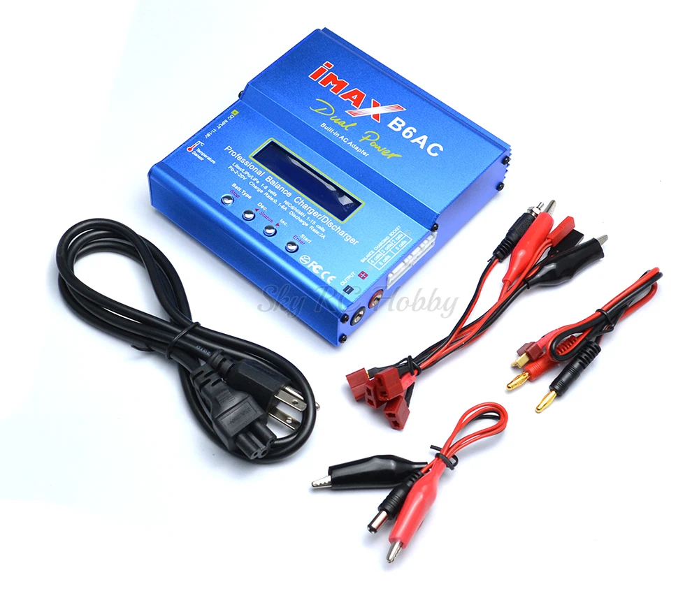 IMAX B6 AC B6AC Lipo NiMH 3S RC зарядное устройство/Dis устройство + Европейский универсальный
