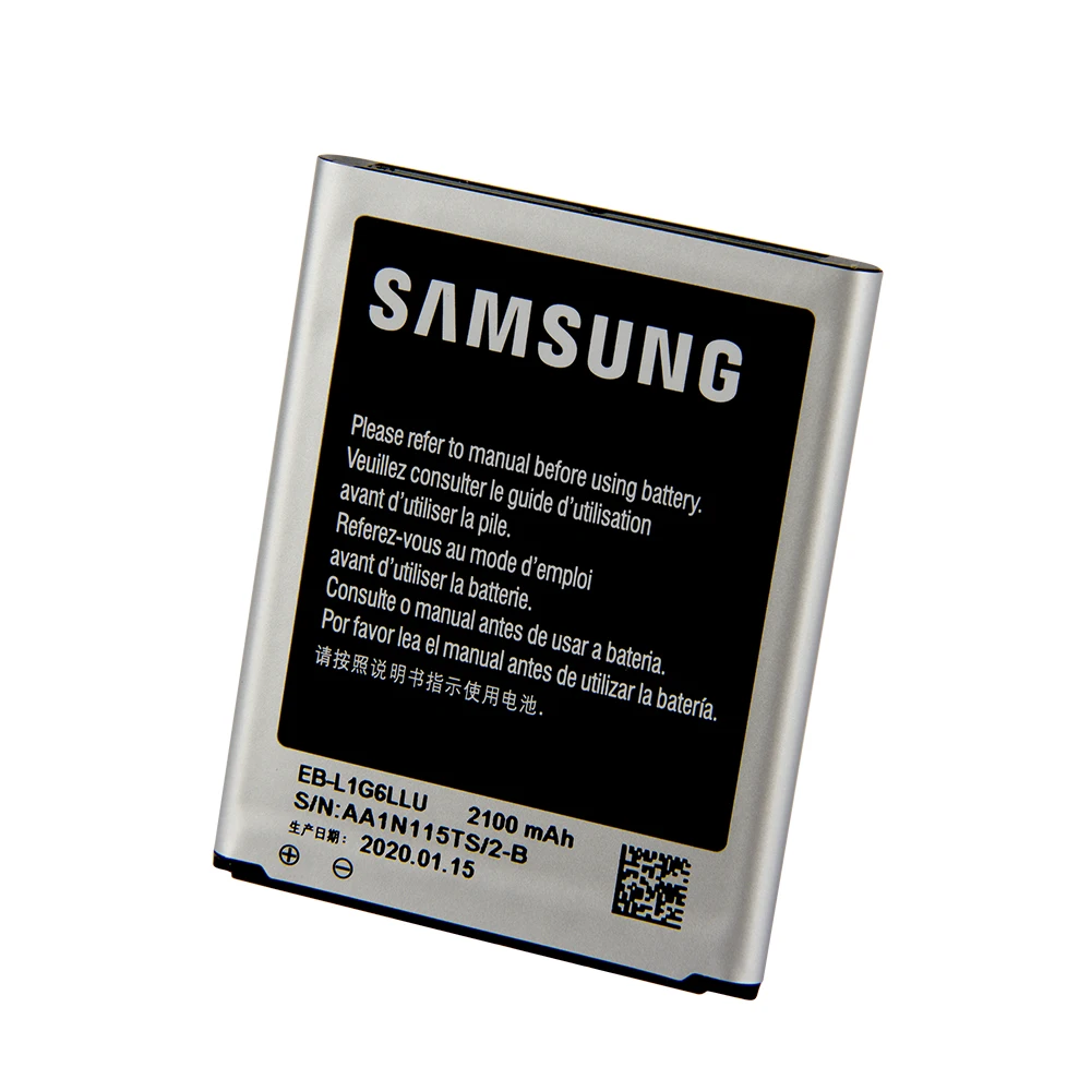 SAMSUNG оригинальный сменный аккумулятор EB L1G6LLU для Samsung GALAXY S3 I9300 I9128v I9308 I9060 I9305 L710 I535