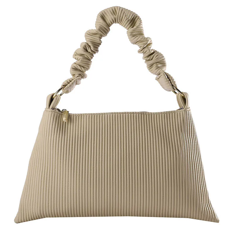 

2021 Summer New Style Fold Shoulder Bags Luxury Ladies Brand Design Baguette Bag High Quality PU Leather Fashion Messenger Bags