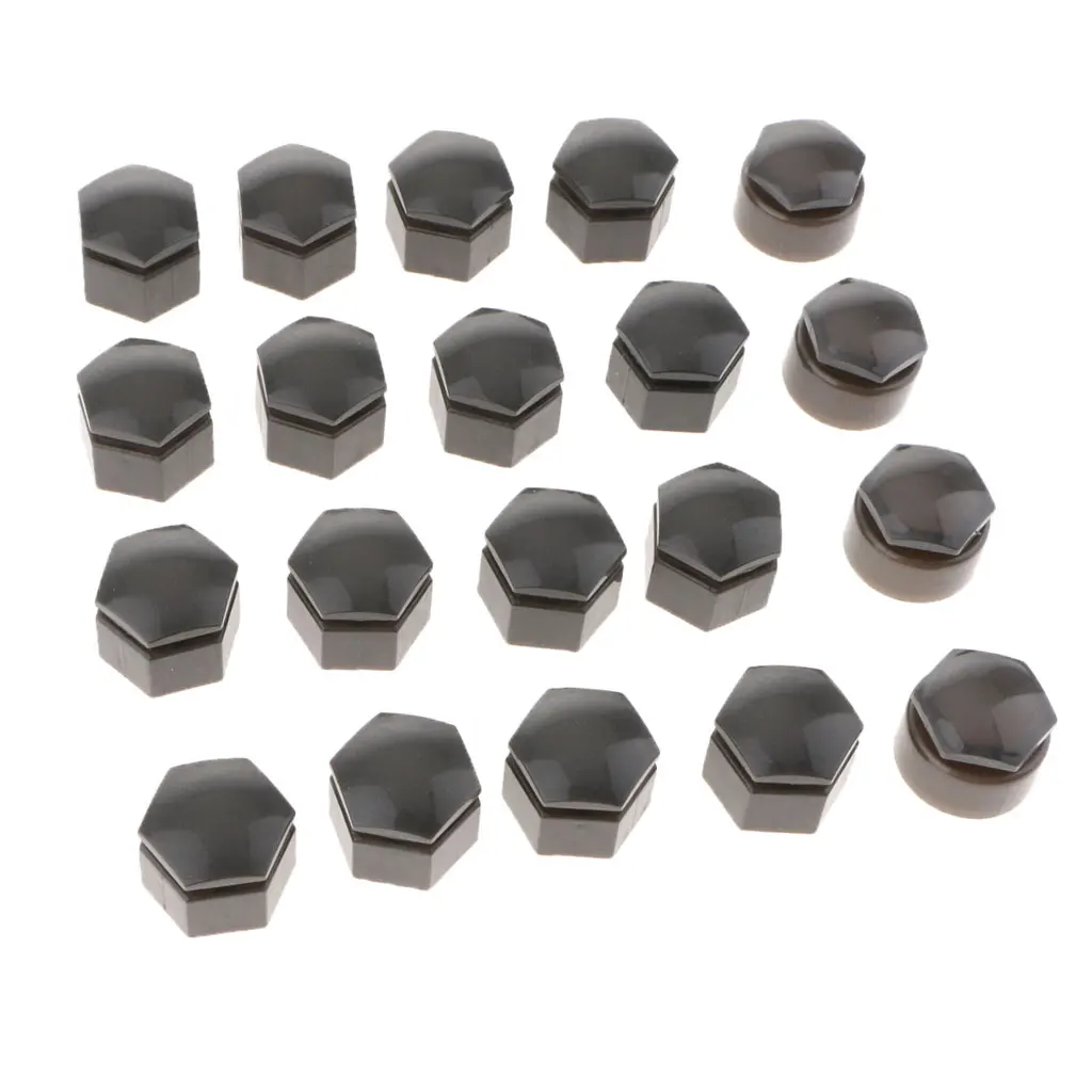 40x Gray Tire Wheel Screw Bolts Nut Caps Tyre Dust Covers For Audi Q7 | Автомобили и мотоциклы