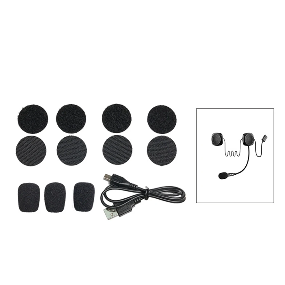 20 м водонепроницаемый Мото Bluetooth беспроводной анти-помех шлем гарнитура Hands Free Bluetooth V4.2 домофон для мотоцикла
